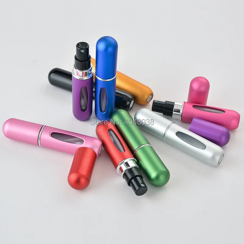 Portable 5 ML Perfume Bottle Bottom Filling Glass Empty Self Pump Atomizer Mini Size Makeup Tools Spray Refillable Scent-Bottle (4)