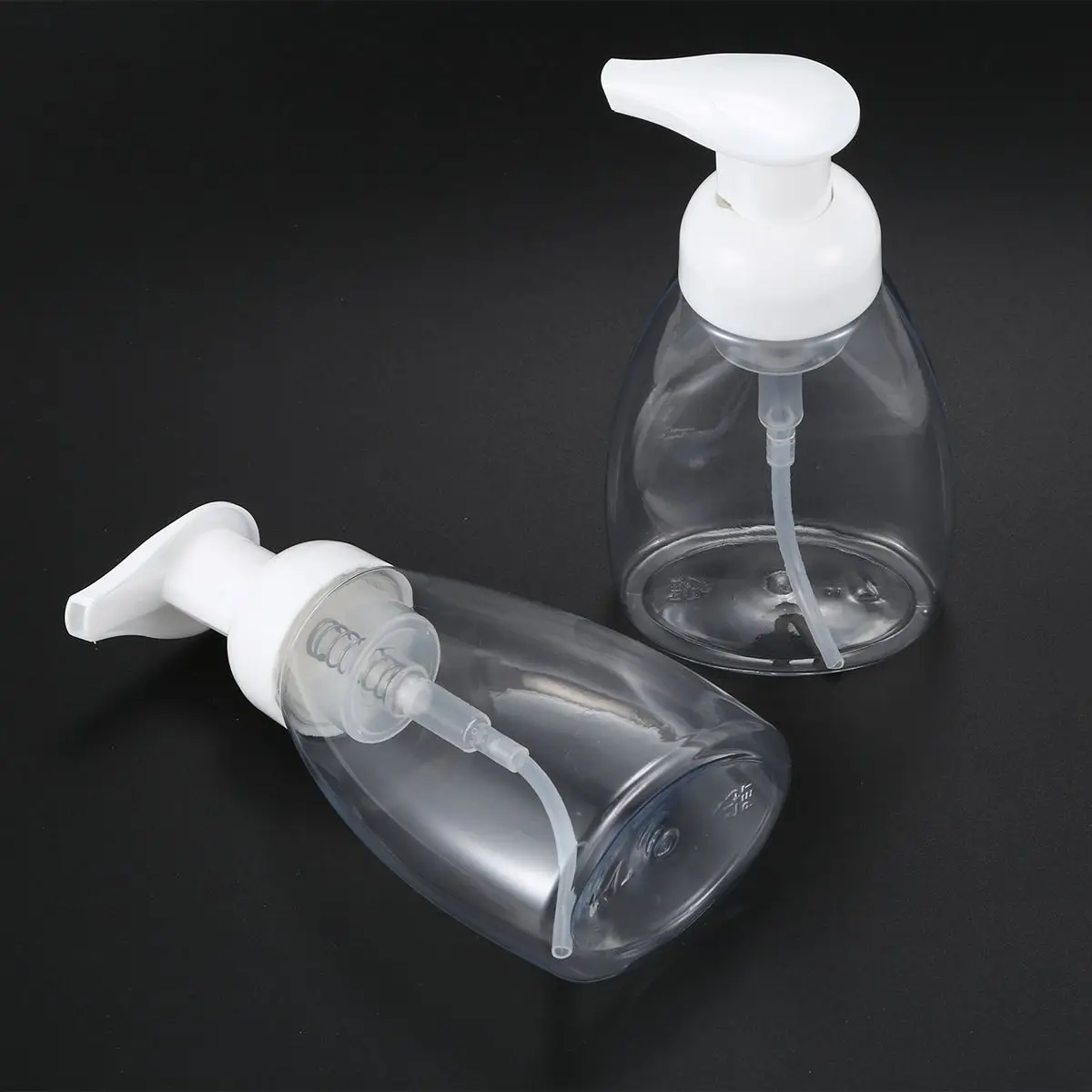 8 упак. 250 мл Прозрачный пенясь жидкое мыло контейнеры пенясь мыла BPA бесплатно многоразового мыло бутылки с насосом