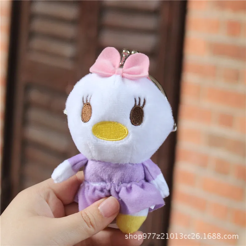 Disney Микки Мышь кукла AccessoriesToy Мультяшные Плюшевые Портмоне брелок леди мешок кулон Девушка подарок брелок Творческий ювелирные изделия