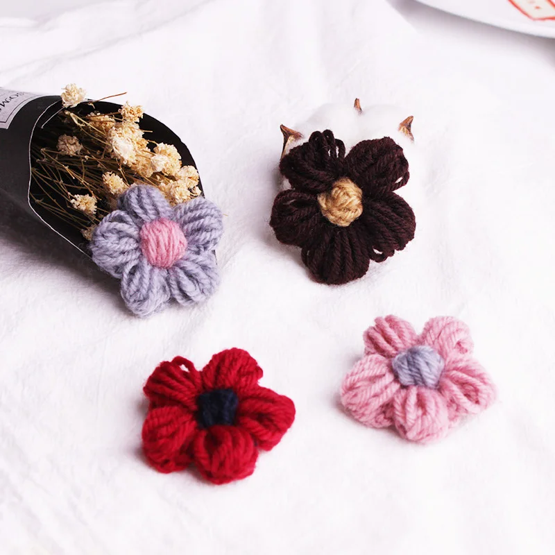 

Fashion pin flower brooch handmade corsage sweater brooch for woman