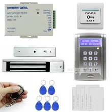 Diysecur пульт дистанционного управления 280 кг 600 фунтов комплект Электрический магнитный дверной замок контроль доступа RFID 125 кГц ID карта система безопасности