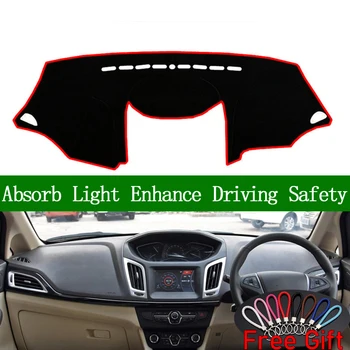 

For CHERY M7 2015 Right Hand Drive Dashboard Cover Car Stickers Sun Shade Dash Mat Carpet Interior Accessories