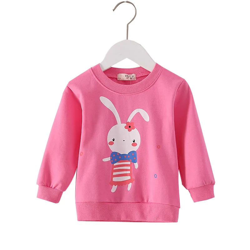 Детский пуловер с героями мультфильмов хлопковые свитшоты с принтом монстров для мальчиков и девочек весенне-осенняя одежда для отдыха для малышей 12M18M24M3T4T5T6 - Цвет: Белый