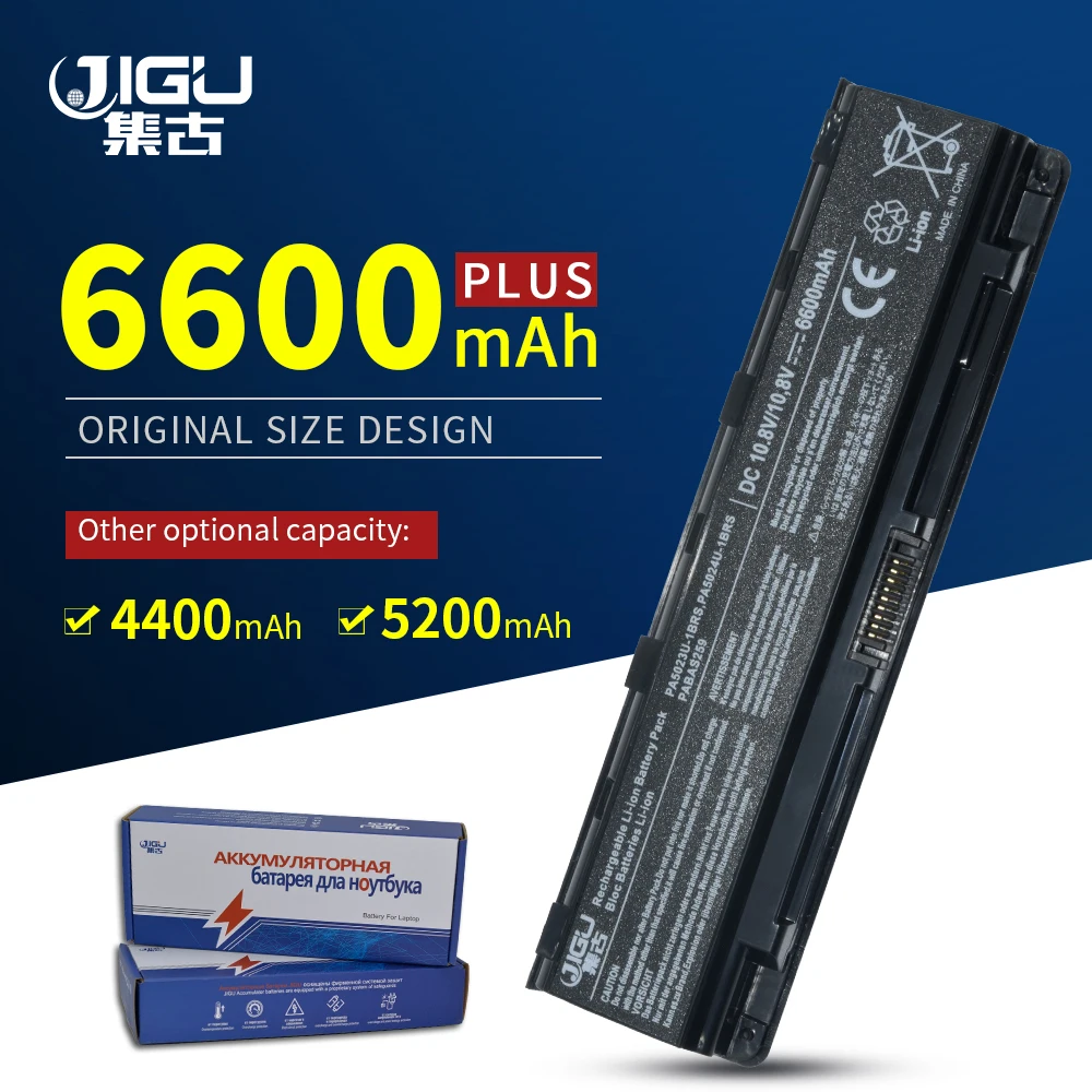 Pаспродажа JIGU ноутбука Батарея для Toshiba Satellite C50 C800 C805 C840 C845 C850 C855 C870 C875 спутниковый P840 P845 P850 P855 P870