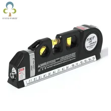 Лазеры уровень выравнивания 3 линии nivel лазерный profissional Горизонтальный Вертикальный 5,5 м линейка многоцелевой измерения WYQ