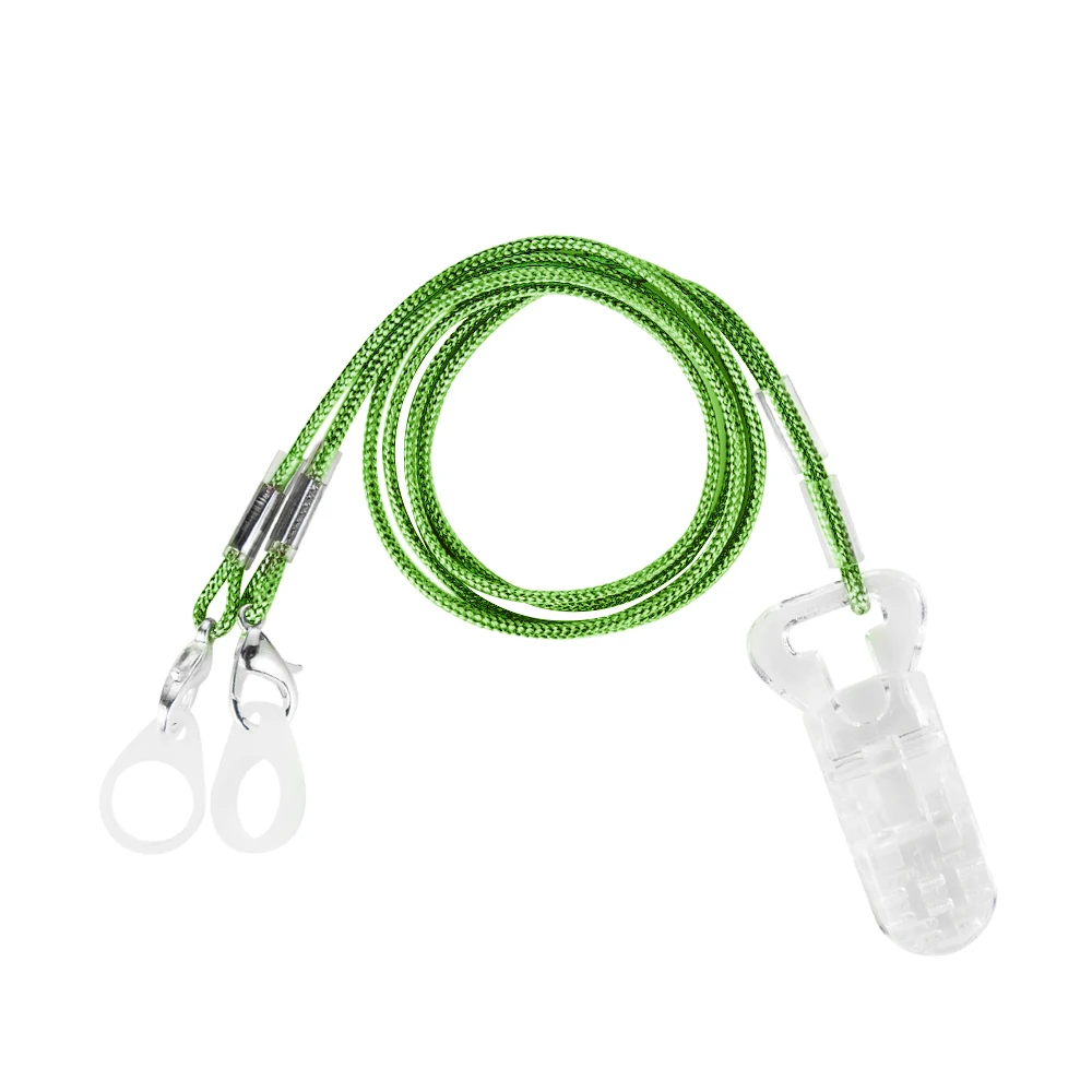 Behind The Ear Hearing Aids and Cochlear Implants Holder Protector Binaural Corded BTE Hearing Aid Clip
