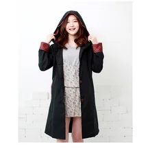 Long Raincoat Women Waterproof Hood, Ladies Rain Coat Ponchos Jackets Female Chubasqueros Mujer Capa De Chuva  Windbreaker  XX13