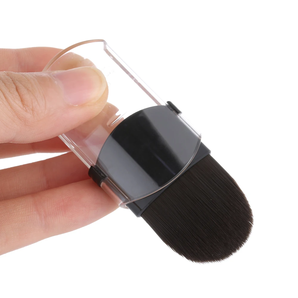 

1 Pcs Portable Retractable Single Makeup Brush Cheek Foundation Loose Powder Blush Brush face Fix Beauty Cosmetic Tool