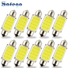 10 pcs 31mm 36mm 39mm 42mm C5W LED COB 12 Chips SMD Bulbs Car Festoon Light Auto LED Bulbs Lamp Interior Dome Light 12V White festoon 39mm 6w 420lm 6 cob led white light car auto reading lamp dome bulb 12v 2 pcs