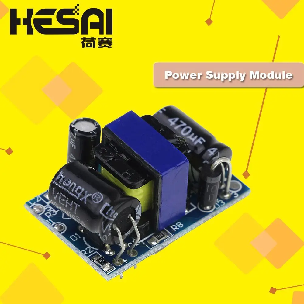

Smart Electronics 9V500mA Mini Switch Power Supply Module Board Built-in Module Power Supply AC-DC Step-down Module 9V 500mA Swi