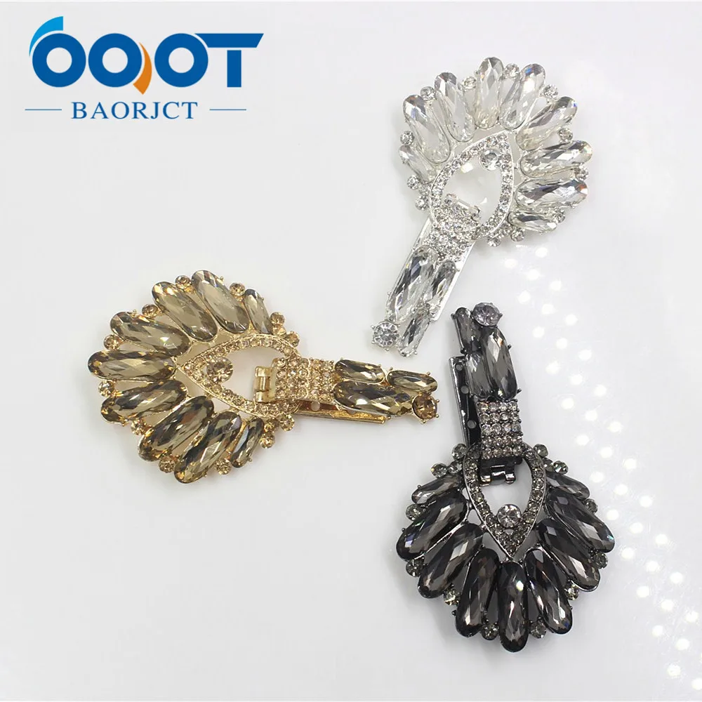 OOOT BAORJCT 1710195 1 шт. 3 цвета алмаз инкрустированный пластиком металлическая кнопка