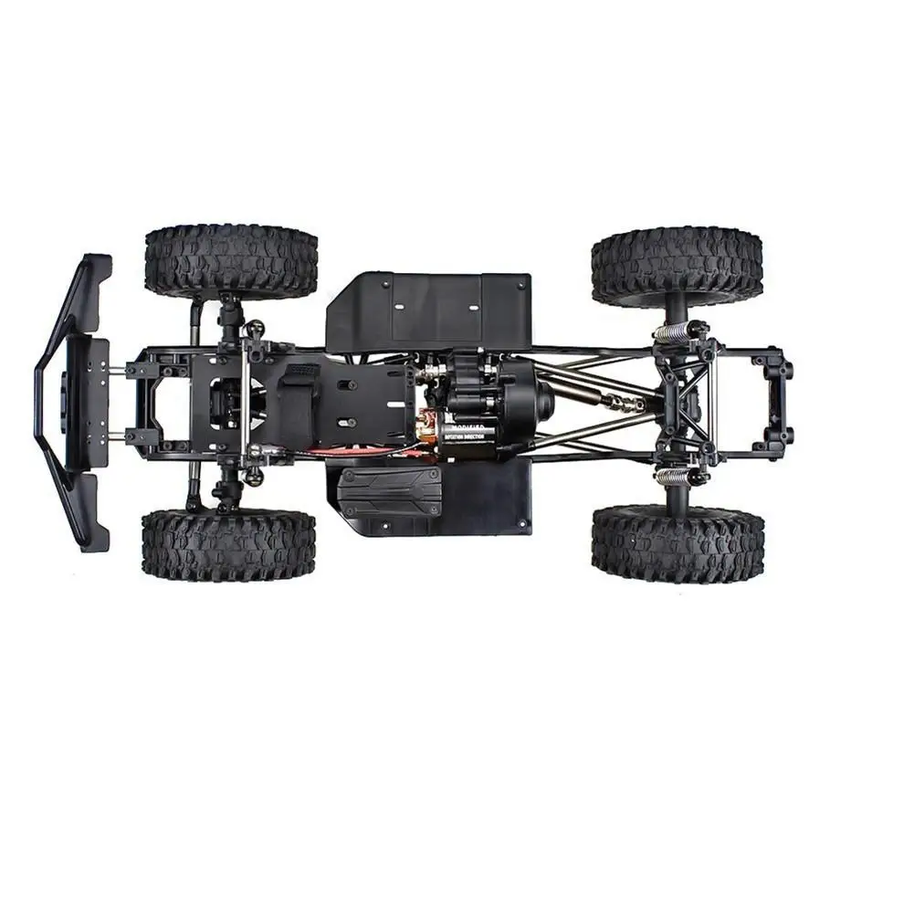 Ceny RCtown 313mm 12.3 calowy rozstaw osi zmontowany rama podwozia dla 1 10 RC pojazdów gąsienicowych SCX10 SCX10 II 90046 90047