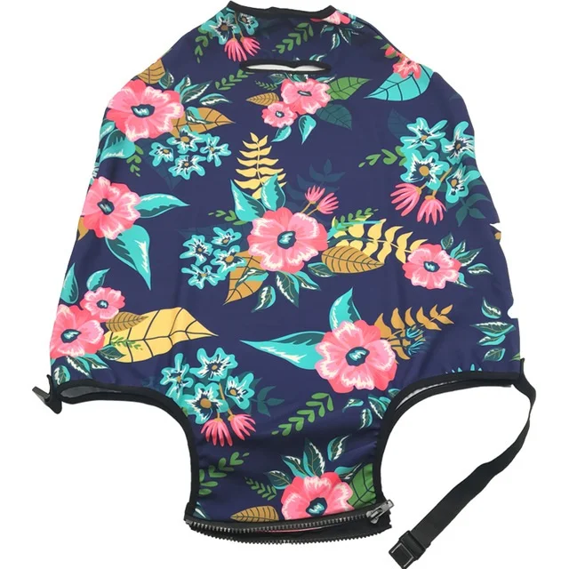 Серия фламинго, защитный чехол для багажа для мужчин и женщин, эластичный чехол для костюма, чехол для путешествий, Женский чехол на колесиках, защита от пыли и дождя, аксессуары - Цвет: G
