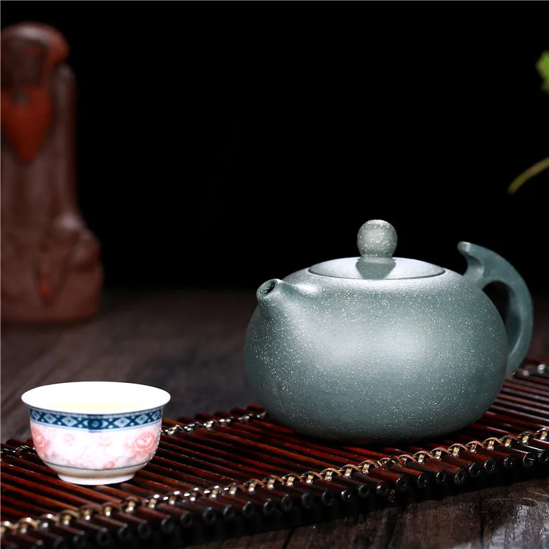 280cc аутентичный Yixing чайник с летающей ручкой Xishi горшок для здоровья фиолетовый