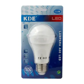 

KDE-LED bulb E27's 13 W and 6500 K
