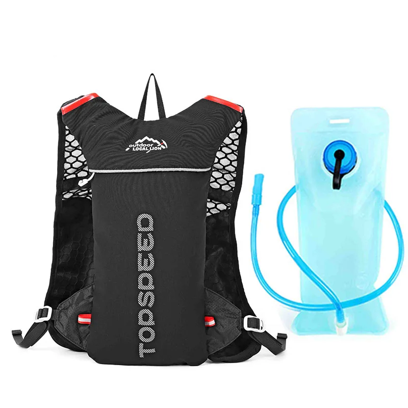 

5L Waterproof Outdoor Bags Jogging Trail Running Backpack Lightweight 2L Hydration Climbing Sport Rucksack 3Colors