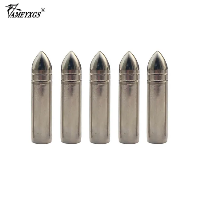 US $9.98 20pcs 33.2mm Archery 84Grains Target Field Point Arrowhead ID 7mm For Wood Bamboo Arrows Shooting O