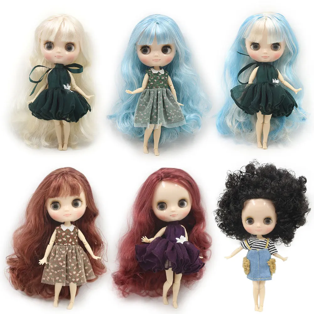 Срединная Блит Кукла Совместное тела с рукой жест 1/8 BJD 20 см модные куклы завод