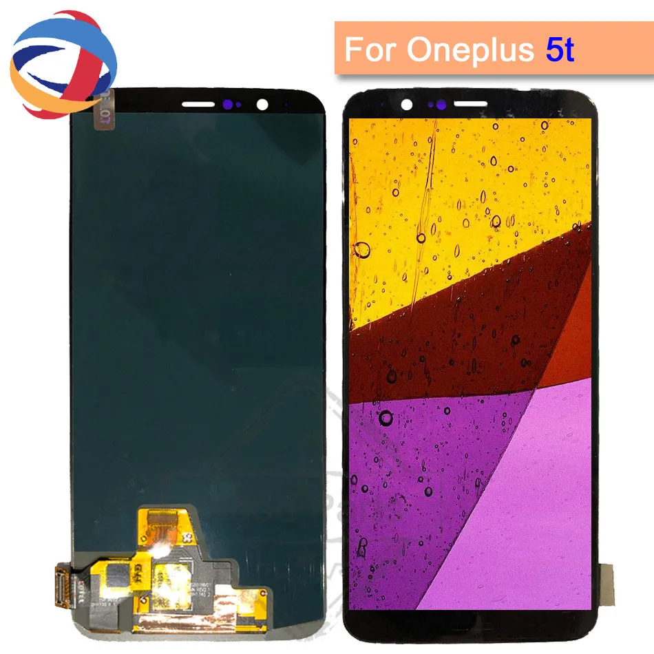 

Oneplus 5T LCD Display Touch Screen 100% Tested Good 6.01" A5010 Digitizer Assembly Replacement Accessory For One plus 5t
