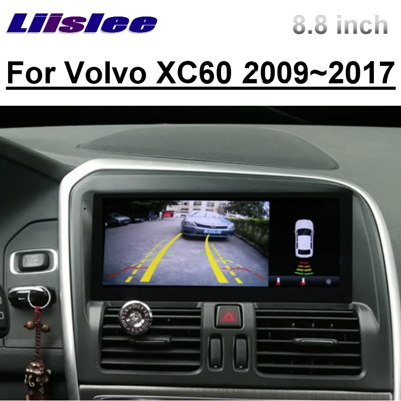 Автомобильный Мультимедийный адаптер для Volvo XC60 XC 60 2009~ NAVI LiisLee, gps, wifi, аудио, CarPlay, 8,8 дюймов, Радио Навигация