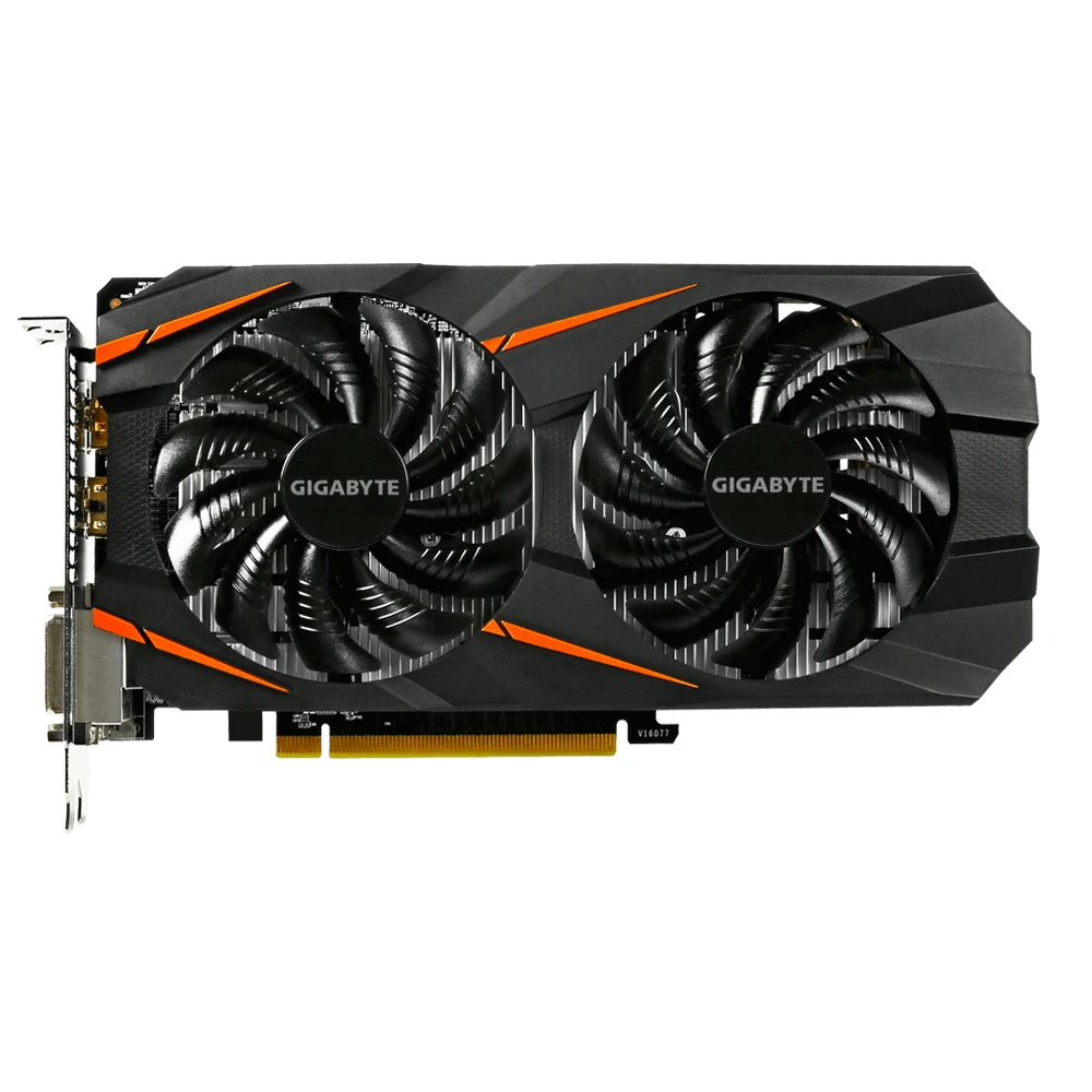 Bykski N-GV1060MIV2-X GPU водоблок плюс GIGABYTE GeForce GTX 1060 WINDFORCE OC 6G. P/N: GV-N1060WF2OC-6GD