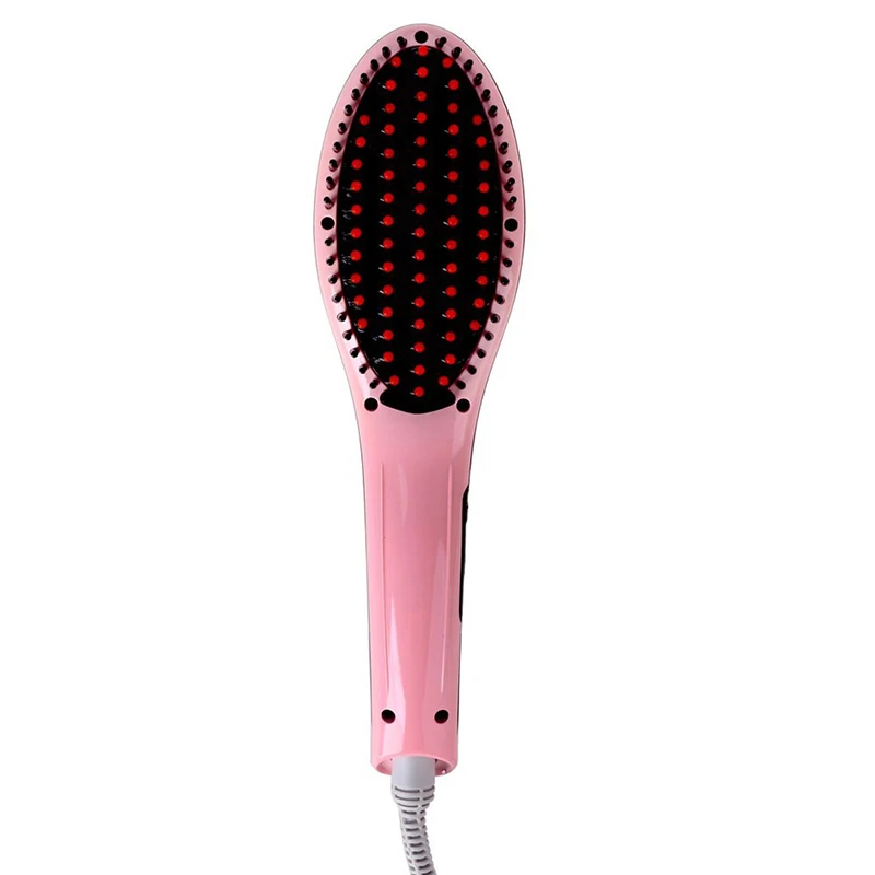 Professional Hair Straightener Brushes Beard Straightener Comb Fast Heat Salon Negative Ion Hair Styling Tool Hairdressing Comb