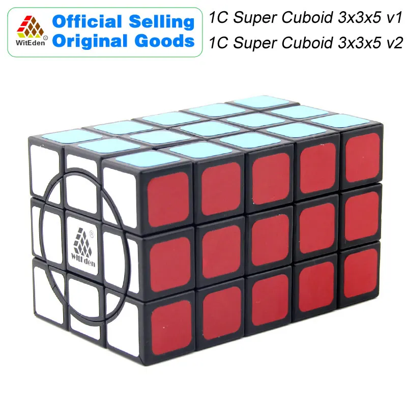 

WitEden 1C Super Cuboid 3x3x5 Magic Cube v1/v2 1688Cube 335 Speed Twisty Puzzle Brain Teasers Educational Toys For Children