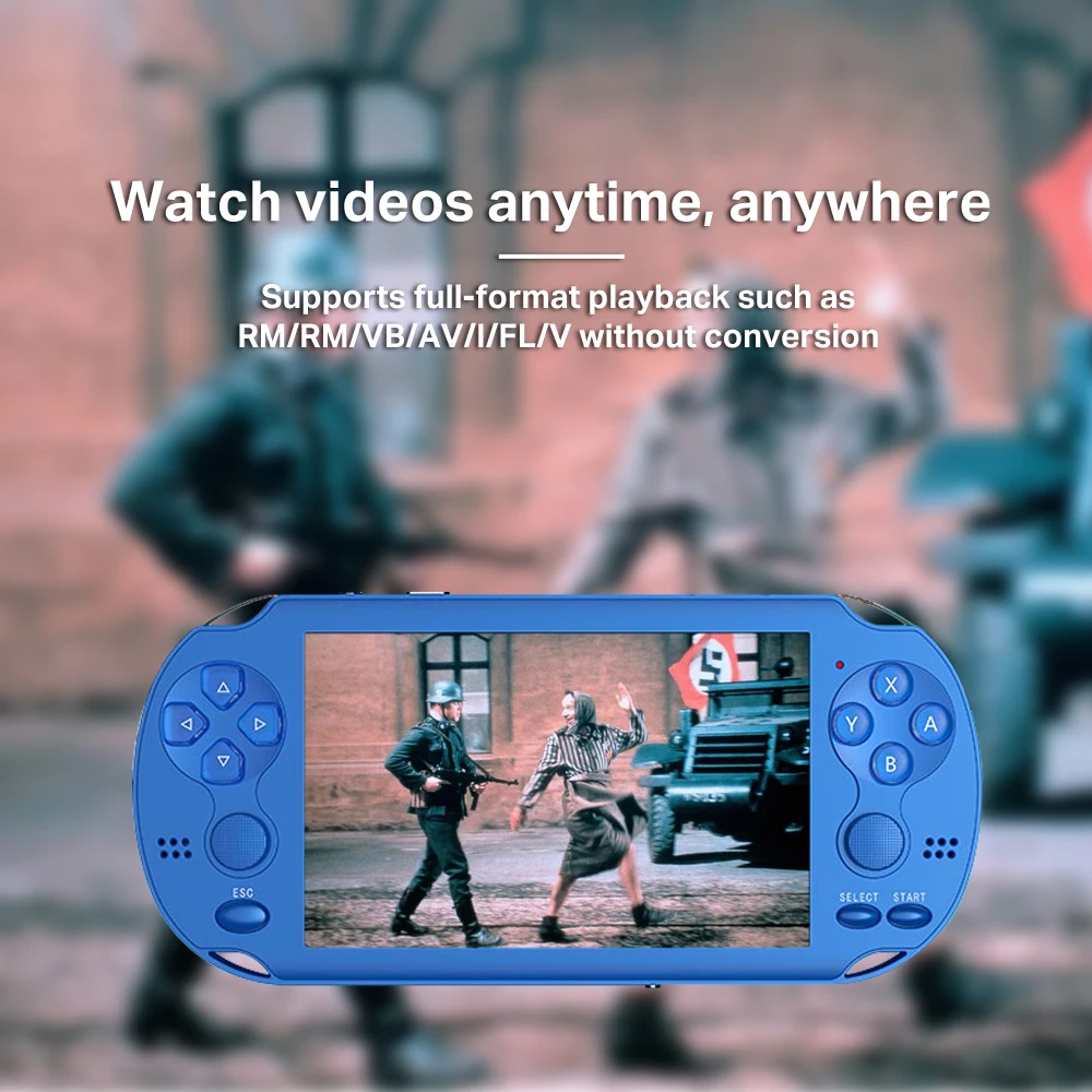 MPS game console Dual Rocker control 4GB/8GB 4.3inch Screen Children Classic Handheld Digital Screen Video Game Console For Kid