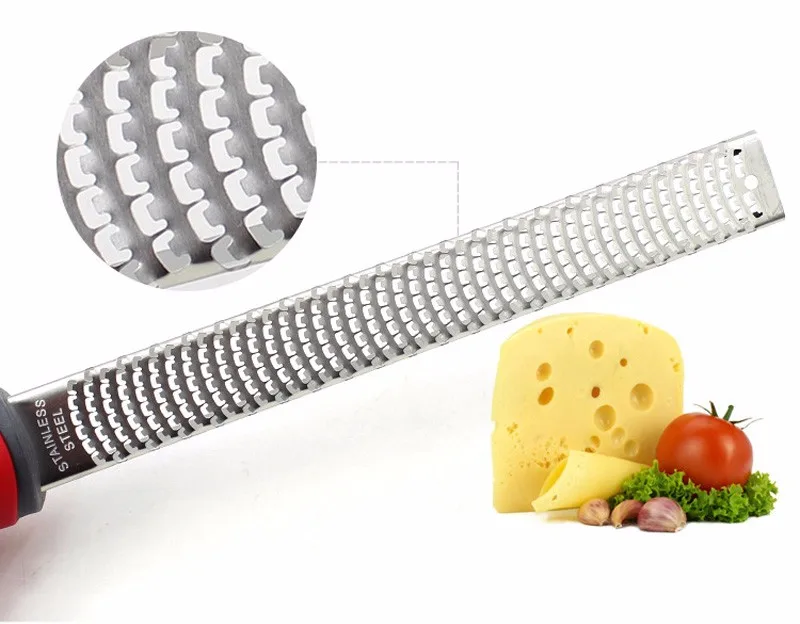 Stainless Steel Lemon Zester Microplane Grater Fruit Peeler Metal Sharp Garlic Cheese Grater Multifunctional Kitchen Tools Accessories (7)