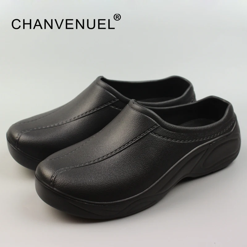 Kitchen Medical Shoes For Women Black or White Women's Working Shoes Oil-Proof Waterproof Garden Clogs Woman Sandals Nonporous