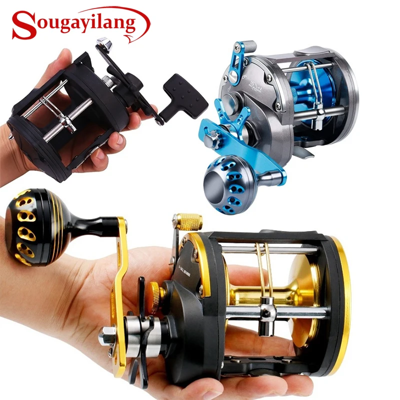 Buy Sougayilang Saltwater Fishing Reels Cast Drum