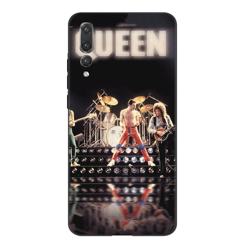 Чехол для мобильного телефона Desxz для huawei P30 P20 P9 P10 P8 Lite Pro P Smart Cover queen Rock Group Shell TPU - Цвет: B4