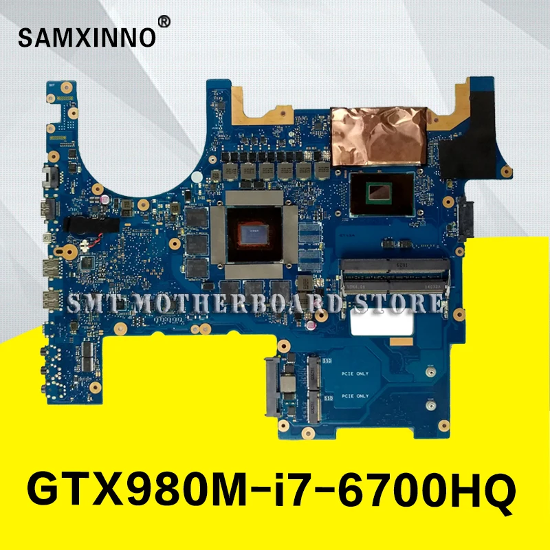 G752VY Motherboard I7 6700HQ GTX980M For ASUS ROG G752 G752V laptop