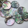 Natural shell coat buttons 50pcs 28mm 30mm 44L large abalone shell buttons for sewing diy craft decorative sewing accessories 1