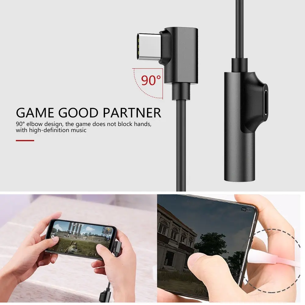 Cherie 2in1 USB C 3 5 мм аудио конвертер для Samsung Xiaomi Huawei HTC Typec звонки Зарядка музыка разъем