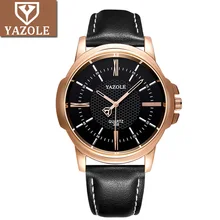 YAZOLE Business Watch Men Famous Brand Cassic Quartz Wristwatches New Wrist Watches For Man Clock Male Hours Hodinky Men Reloges
