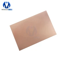 Circuito de lámina laminada de cobre FR4, PCB de doble cara, 75x100x1,5mm, 10x7,5 cm