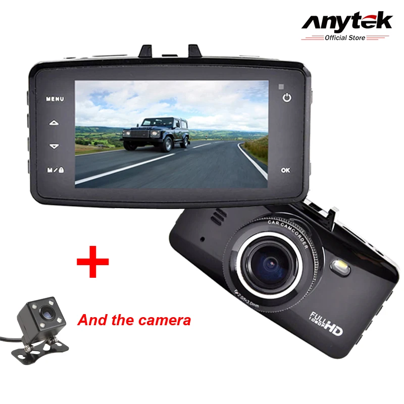 

Original 2.7 Inch IPS Screen Car DVR Car Camera W100 Dash Camera Full HD 1080P Video 170 Degree Anytek W100 Night vision HD 2.0
