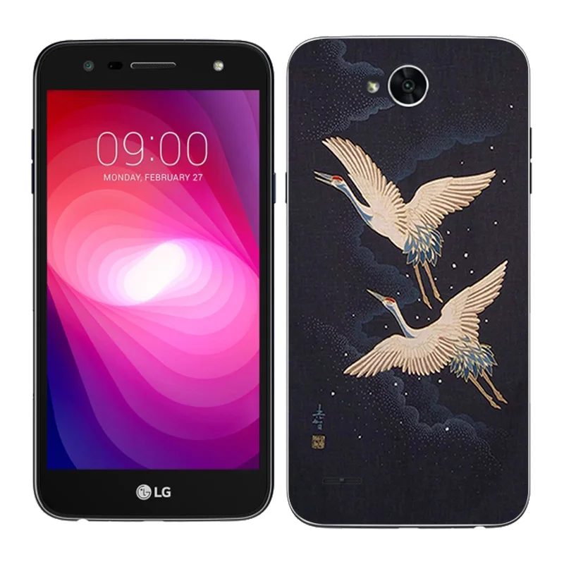 5,5 ''чехол для LG X power 2 Beans с рисунком для LG X power 2 M320 M320N, мягкие чехлы для LG X power 2, чехлы для телефонов - Цвет: 01