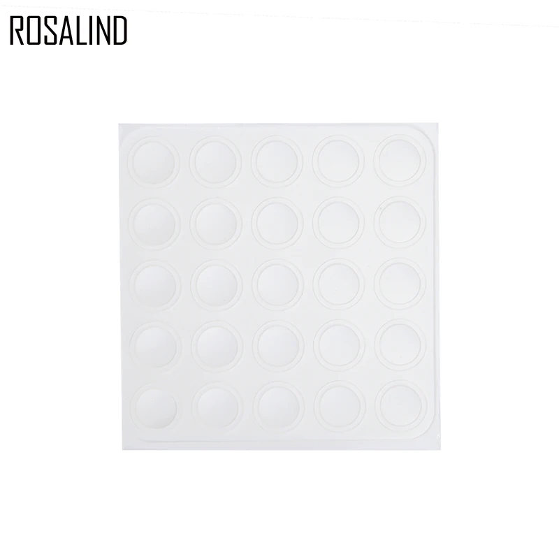 Набор силиконовых наклеек ROSALIND 25 шт./лот для УФ гель лака маникюрный набор