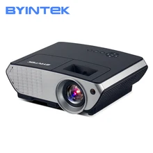 BYINTEK BL126 Smart HDMI LCD Home Theater HD Video Portable LED Projector byintek rd804 dvbt2 atv 1280x800 digital cl720 wxga 1080p video lcd portable home theater hdmi hdtv usb video led hd projector