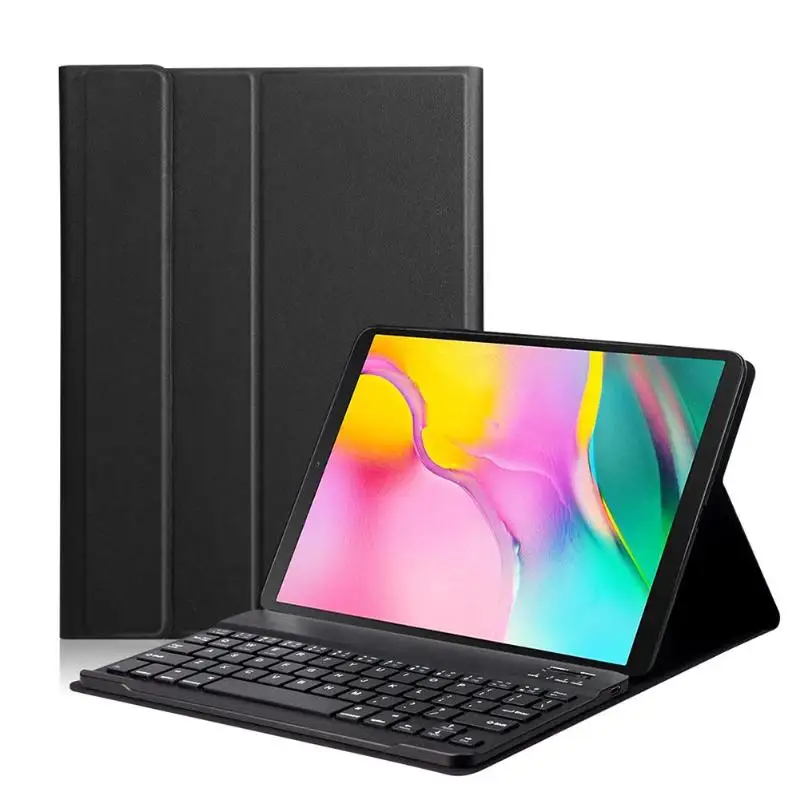 Bluetooth Магнитная клавиатура с чехлом для Samsung Galaxy Tab A 10 1 поддержка Прямая