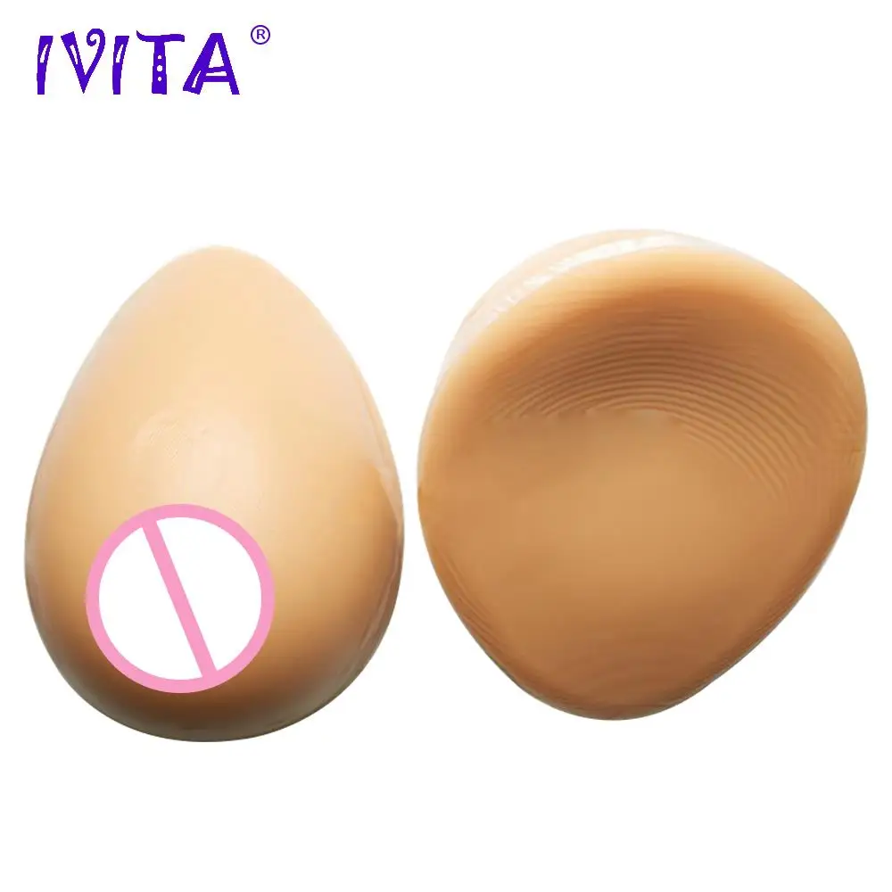

IVITA 3200g Realistic Silicone Breast Forms Fake Boobs For Crossdresser Shemale Transgender Mastectomy Hot Sell Soft Breasts