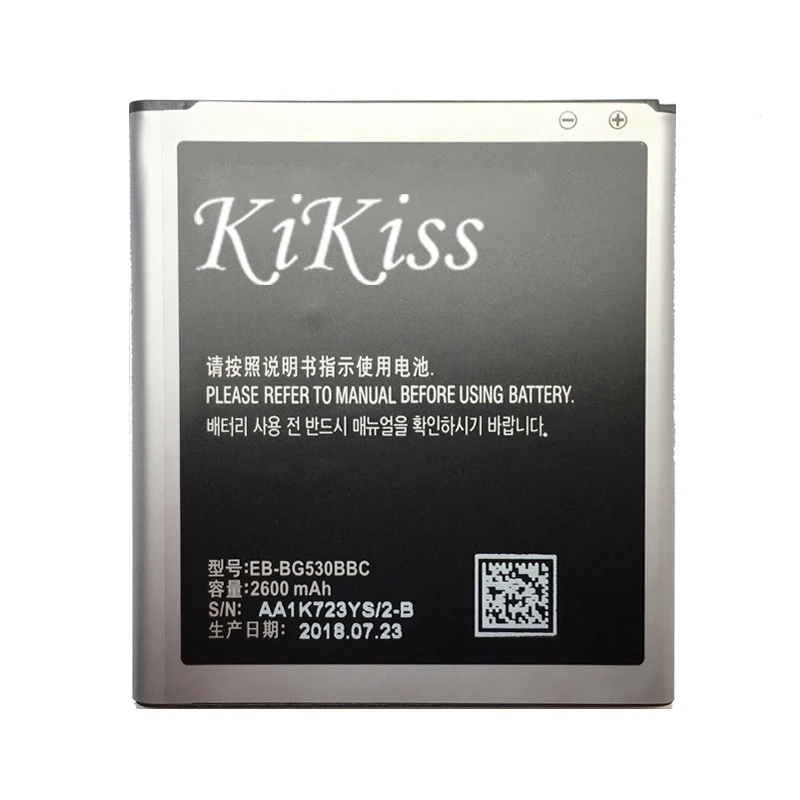 Мобильный телефон аккумулятор для Samsung Galaxy Grand Prime J3 J5 SM G530 G530H G530F J500 J500F EB BG530BBE 2600