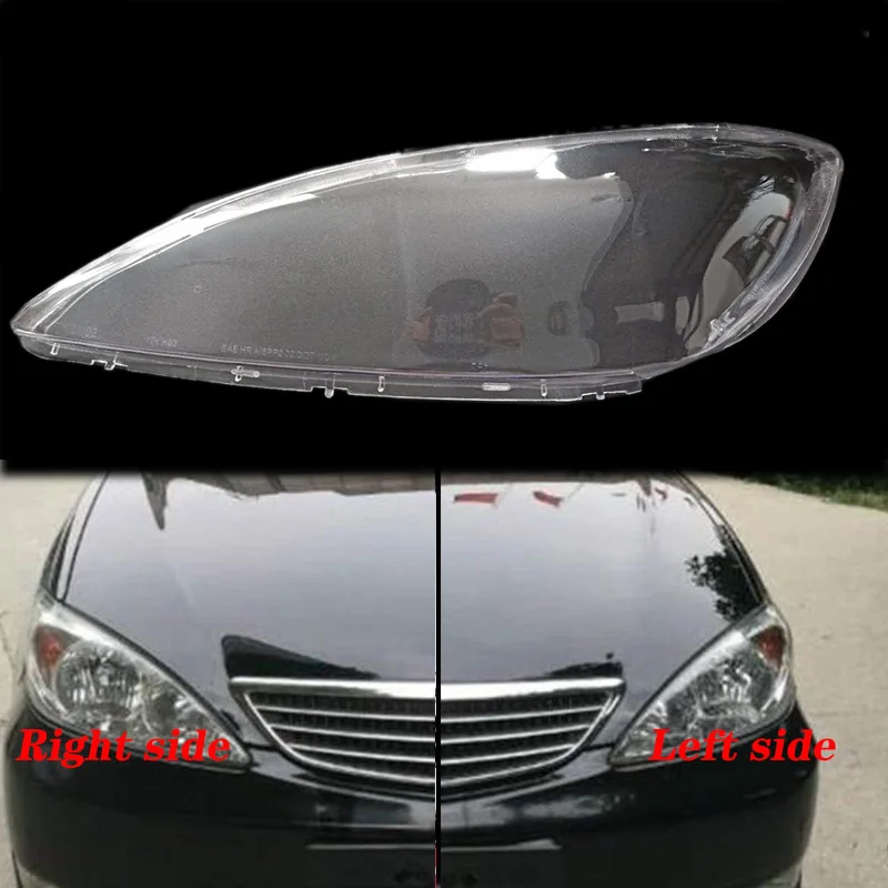 Для Toyota Camry 2003 2004 передние фары прозрачные абажуры лампа оболочка маски Крышка