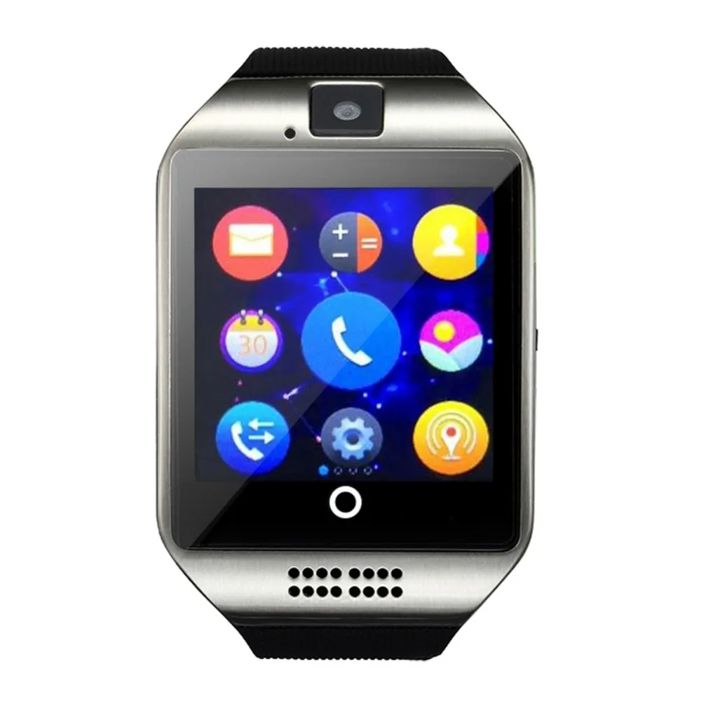 1 54 inch HD Touch Screen Smart watch Q18 font b smartwatch b font with Camera