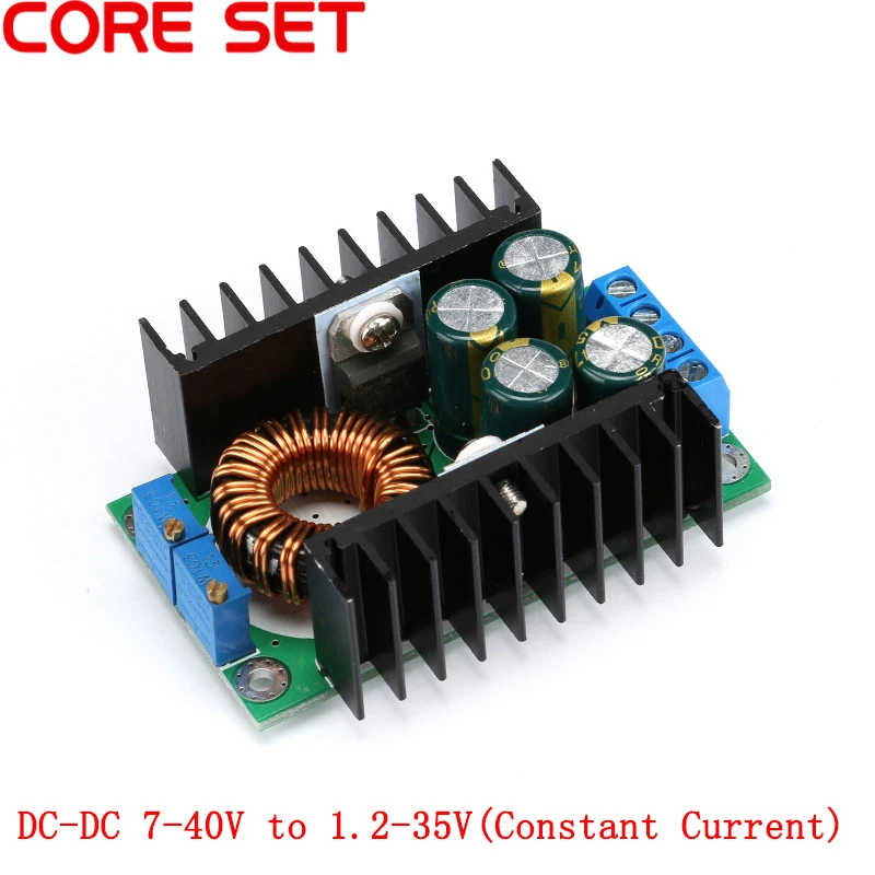 300W 8A DC-DC CC CV Buck Converter Volt Step Down 12V 19V 24V Car Laptop Power Supply Module 7-40V to 1.2-35V with LED Indicator