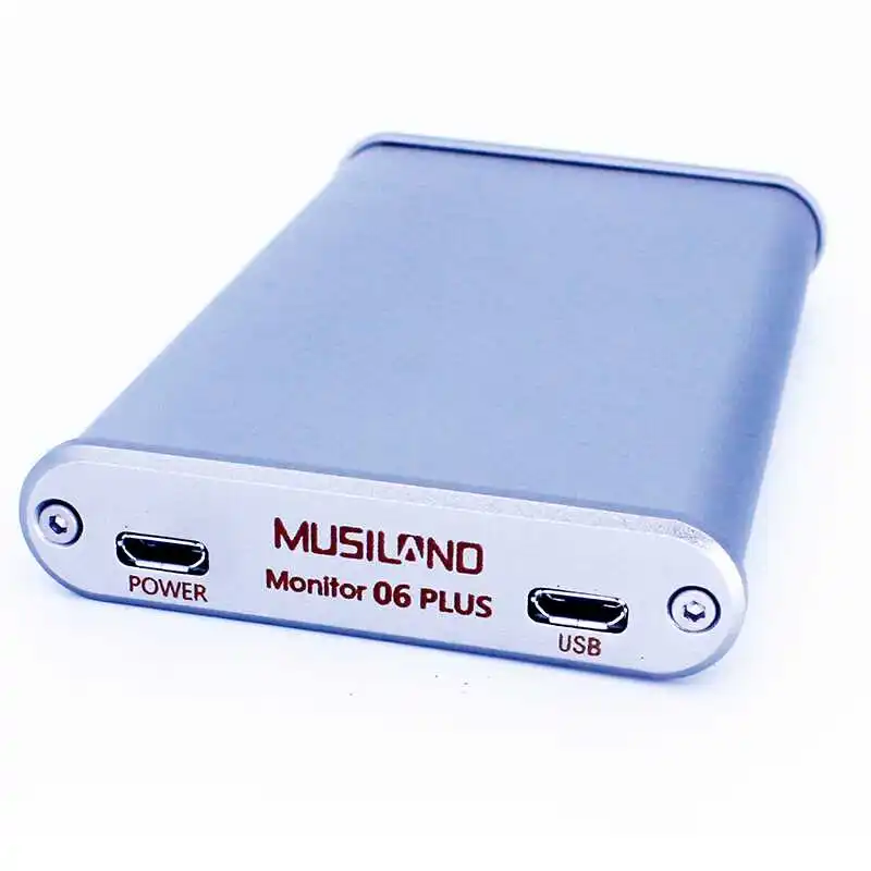 Новая Версия MUSILAND Monitor 06PLUS USB декодирование amp звуковая карта двойной усилитель Баланс Выход инеар интерфейс Независимая кнопка