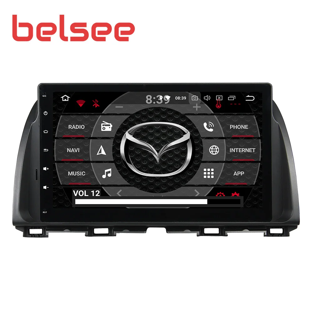 Belsee для Mazda CX 5 CX5 2012 2015 Android 9 0 автомобильное стерео радио 8 ядер 4 ГБ GPS головное