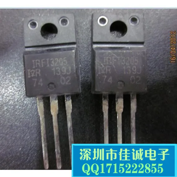 IRFI3205IR TO-220 plastic red diamond price field effect tube--JCDZ2 | Электронные компоненты и принадлежности